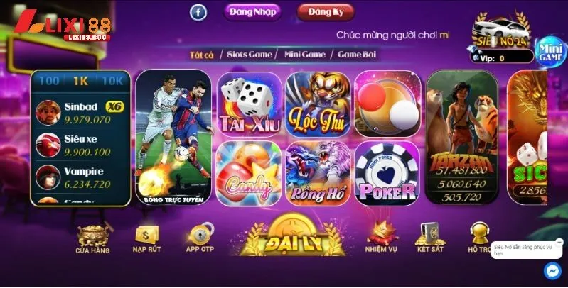 Nổ hũ lixi88 - id Các game quay hũ HOT nhất tại Lixi88